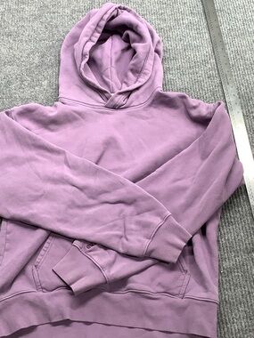 TNA Lilac Hooded Pullover Sweatshirt